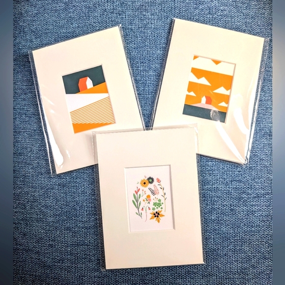 Set of 3 Minimalist Prints - Picture 1 of 4